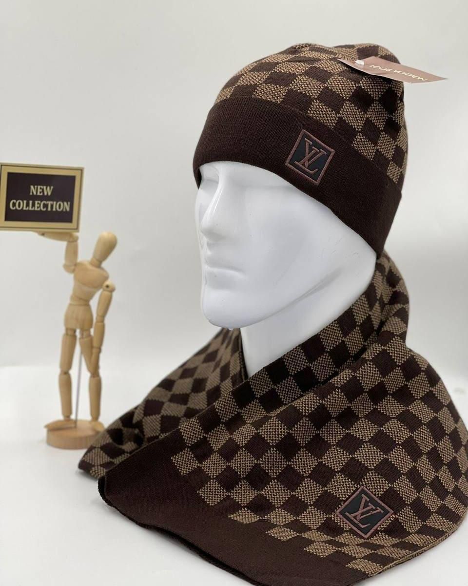 petit damier hat