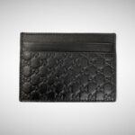 Signature Web Card Case Black