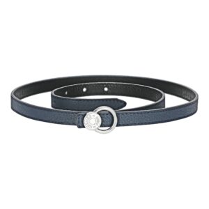 Reversible Hermès Belt Dark Blue&Black 20 mm